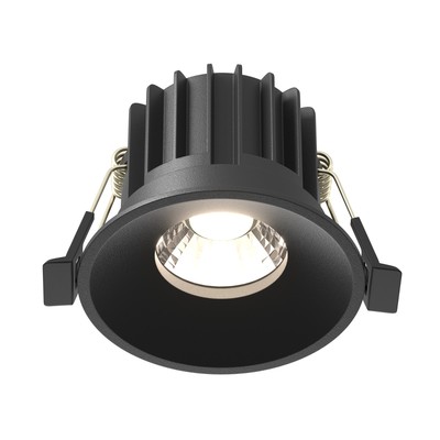 Светильник встраиваемый Technical DL058-12W-DTW-B, LED, 12 Вт, 80х80х60 мм, 760 Лм, черный