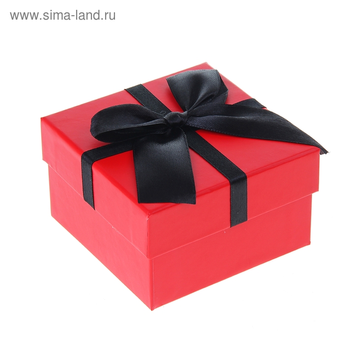 Коробка подарочная "Важный день", красный, 9 х 9 х 5,5 см - Фото 1