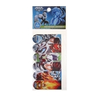 Закладки для книг Max Steel магнитно-пластиковые, 6шт в комплекте, микс - Фото 2