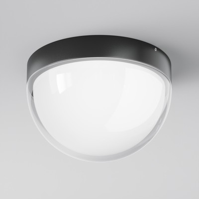 Светильник потолочный Outdoor O438CL-L12GF3K, LED, 12 Вт, 180х180х122 мм, 1100 Лм, 3000К, 2835, графит