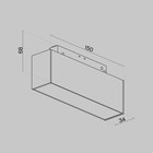 Трековый светильник Technical TR012-2-7W4K-W, LED, 7 Вт, 150х34х68 мм, 500 Лм, 4000К, белый - Фото 6