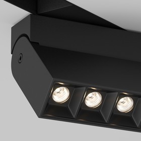 Трековый светильник Technical TR077-2-10W3K-B, LED, 10 Вт, 137х34х140 мм, 513 Лм, 3000К, 3030, чёрный