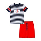 Комплект для мальчика PlayToday: футболка и шорты, рост 110 см - Фото 4