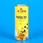 Чай молочный "Aziano tea", банан с жев. шариками из конжака, 250 мл - Фото 1