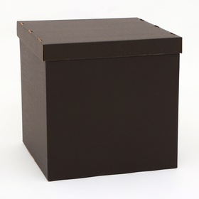 Коробка для воздушных шаров, Чёрная 60 х 60 х 60 см