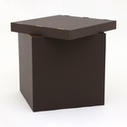 Коробка для воздушных шаров, Чёрная 60×60×60 см - Фото 6