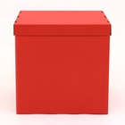 Коробка для воздушных шаров, Красная, 60 х 60 х 60 см - фото 321678759