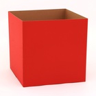 Коробка для воздушных шаров, Красная, 60 х 60 х 60 см - Фото 3