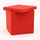 Коробка для воздушных шаров, Красная, 60 х 60 х 60 см - Фото 5