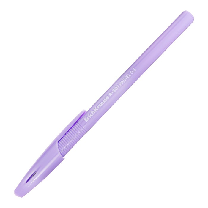 Ручка гелевая ErichKrause R-301 Gel Stick Pastel узел 0.5 мм, чернила синие, длина непрерывной линии 600 м