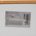 Контейнер для хранения с крышкой LaDо́m «Натурэль», 800 мл, 12.5×11.5×6.5 см, пластик, белый - Фото 5