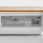 Контейнер для хранения с крышкой LaDom «Натурэль», 3.8 л, 25.5×17.5×8.5 см, пластик, белый - Фото 5