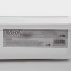 Контейнер для хранения с крышкой LaDо́m «Лёгкость», 7.95 л, 36×26×8 см, пластик, белый - Фото 5
