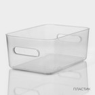 Контейнер для хранения LaDо́m, 30.5×20×12 см, прозрачный - Фото 2