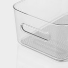 Контейнер для хранения LaDо́m, 30.5×20×12 см, прозрачный - Фото 6