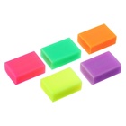 Ластик прямоугольный Calligrata «НЕОН», МИКС - Фото 4