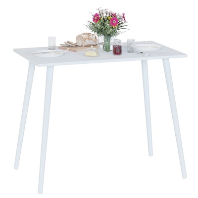 Обеденный стол «СО 6», 900×540×740 мм, цвет белый