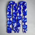 Набор на авто "Гостевой" элит лента углом на капот, 4 банта на ручки, синий - фото 24536425