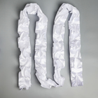 Набор на авто "Гостевой" элит лента углом на капот, 4 банта на ручки, белый - фото 24536429