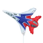 Шар фольгированный 14" мини-фигура «Самолет Стриж» - фото 9145557
