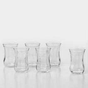 Набор стеклянных стаканов для чая TEMPO, 90 мл, 12 шт