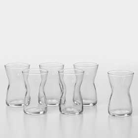 Набор стеклянных стаканов для чая IRMAK, 130 мл, 6 шт