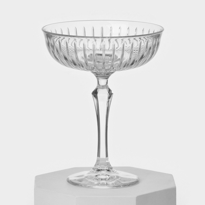 Бокалы для шампанского Paşabahçe JOY, 245 мл, набор 4 шт., стекло, прозрачные