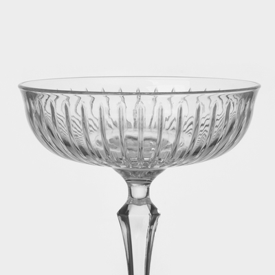 Бокалы для шампанского Paşabahçe JOY, 245 мл, набор 4 шт., стекло, прозрачные