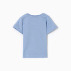 Футболка для мальчика, цвет голубой, рост 80 см 10555467