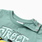 Футболка для мальчика, цвет шалфей, рост 92 см 10555487