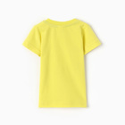 Футболка для мальчика, цвет желтый, рост 86 см 10555499