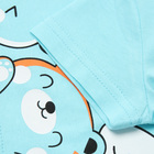 Футболка для мальчика, цвет бирюзовый, рост 86 см 10555504