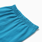 Комплект для мальчика (футболка/шорты), цвет серый/морской, рост 92 см - фото 24599871