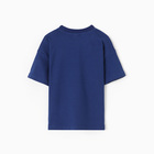 Футболка для мальчика, цвет синий, рост 122 см - фото 24611272