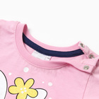 Футболка для девочки, цвет нежно-розовый, рост 86 см 10555616