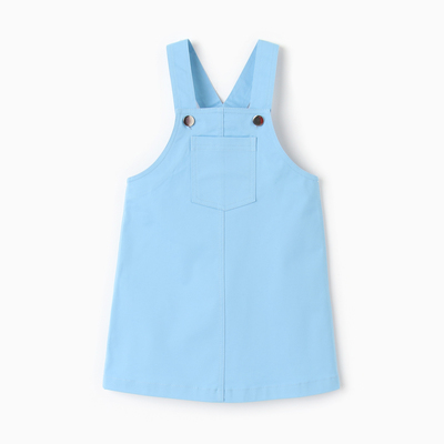 Сарафан джинсовый для девочки KAFTAN: Jeans, голубой, размер 30 (98-104 см)