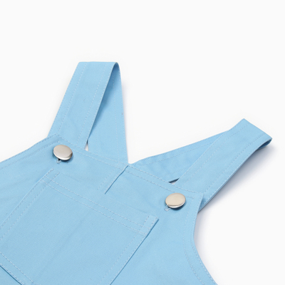 Сарафан джинсовый для девочки KAFTAN: Jeans, голубой, размер 34 (122-128 см)