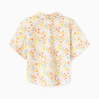 Рубашка для девочки KAFTAN "Цветы", р.30 (98-104), желтый - Фото 9