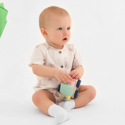 Боди детское MINAKU «Зайки», рост 74-80 см