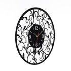 Часы настенные из металла "Завитки",бесшумные, d-40 см, АА - фото 24463795