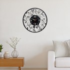 Часы настенные из металла "Завитки",бесшумные, d-40 см, АА - фото 24463797