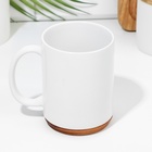 Подставка под горячее "Чай где попало не пьют, дерево (комплект 2 шт) - фото 24463837