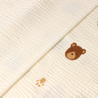 Набор пеленок «Крошка Я» Bear, 130×110 см - 2 шт., муслин, 100% хлопок - Фото 2