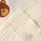 Набор пеленок «Крошка Я» Bear, 130×110 см - 2 шт., муслин, 100% хлопок - Фото 4