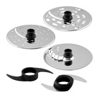 Кухонный комбайн Galaxy LINE GL 2314, 1000 Вт, 1,2 л, 2 скорости, импульсный режим, серый - фото 51581480