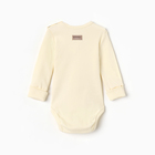 Комплект боди детских MINAKU: Basic Line BABY, цвет молочный/кремовый, рост 80-86 10303456 - фото 12579095