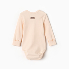 Комплект боди детских MINAKU: Basic Line BABY, цвет молочный/кремовый, рост 80-86 10303456 - фото 12579098