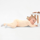 Комплект боди детских MINAKU: Basic Line BABY, цвет молочный/кремовый, рост 80-86 10303456 - фото 12579087