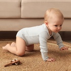 Комплект боди детских MINAKU: Basic Line BABY, цвет светло-серый/графитовый, рост 80-86 10303467 - фото 12579164