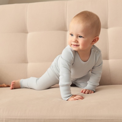 Комплект боди детских MINAKU: Basic Line BABY, рост 80-86 см, светло-серый, графит
